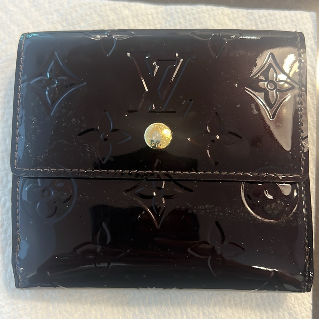 Louis Vuitton Patent Leather Small Wallet